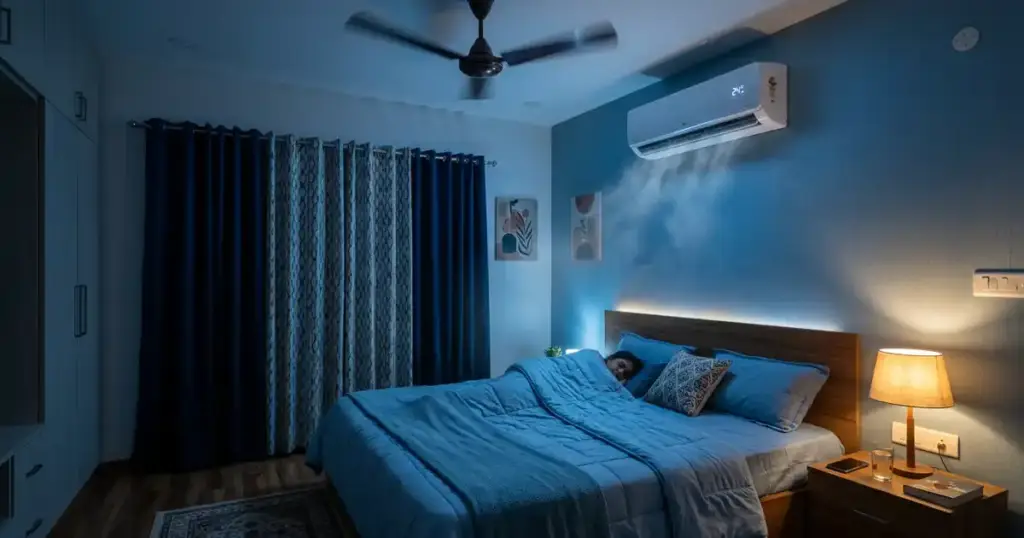 AC বিদ্যুৎ বিল সাশ্রয় ৩ কৌশল ২৪ ডিগ্রি ফ্যান কম্বো