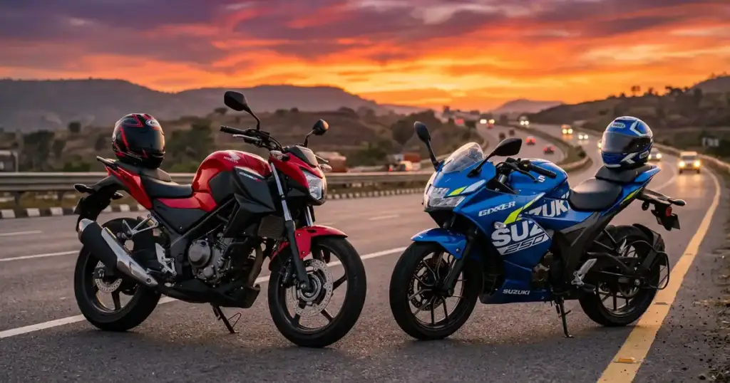 Honda CB300F vs Suzuki Gixxer 250 স্পোর্টস বাইক তুলনা