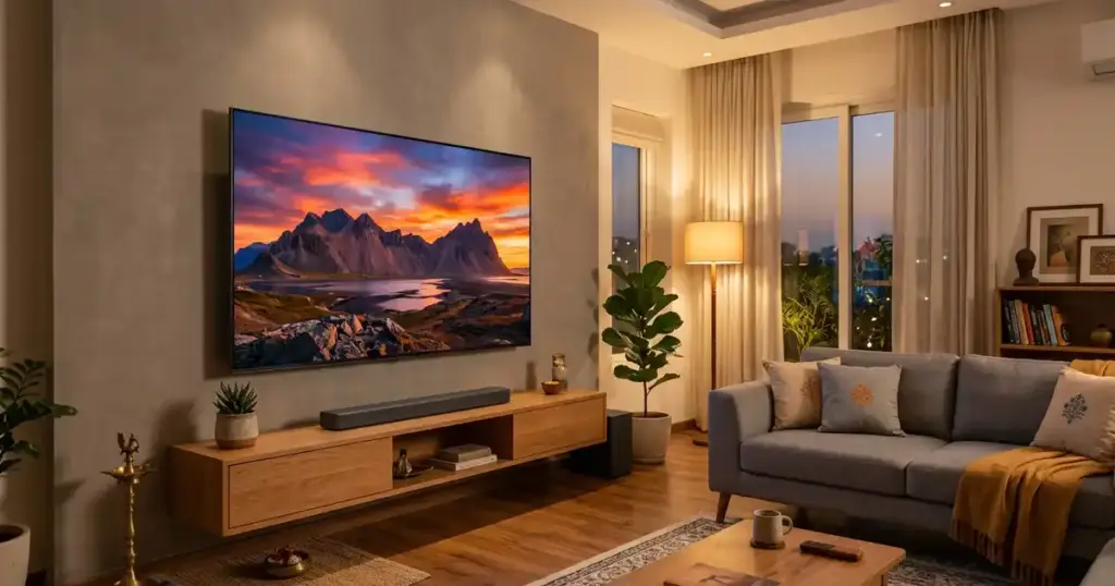 Intex QLED 4K স্মার্ট টিভি ৬৫ ৭৫ ইঞ্চি Google TV Dolby Atmos