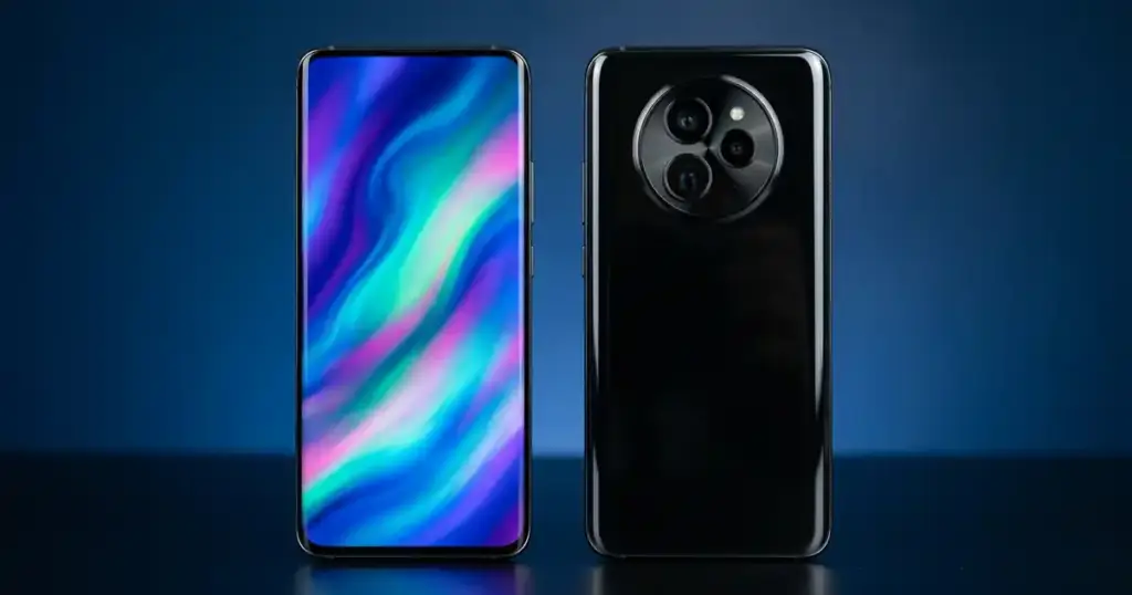 OPPO Find X9s Pro স্মার্টফোন সামনে ও পিছন দিক — বড় ট্রিপল ক্যামেরা মডিউল ও AMOLED ডিসপ্লে