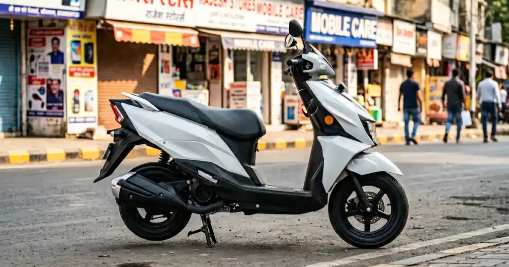 Suzuki Avenis 125 Special Edition স্পোর্টি স্কুটার Pearl Glacier White ও Metallic Oort Gray কালারে