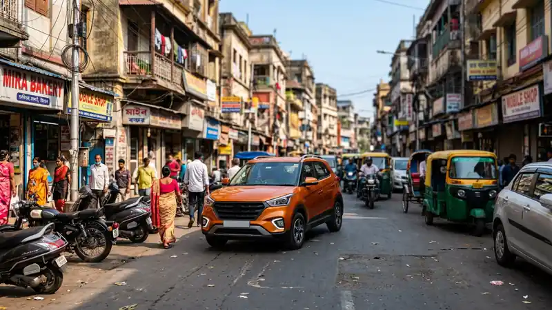 ছোট কমপ্যাক্ট SUV থিম — নির্দিষ্ট মডেল বোঝায় না