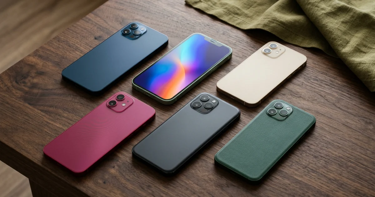 ২০২৬-এর সেরা Motorola ফোন কালেকশন — বিভিন্ন রঙের ৬টি ফোন কাঠের ডেস্কে সাজানো, এন্ট্রি থেকে ফ্ল্যাগশিপ