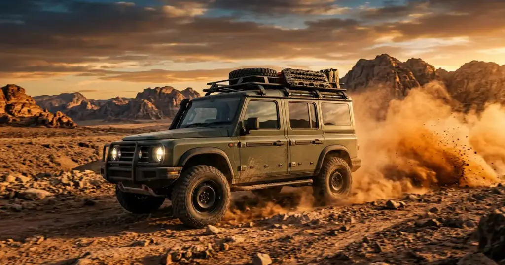 Nissan Xterra 2028 অফ-রোড SUV ট্রেন্ড — ফিচার থিম ছবি