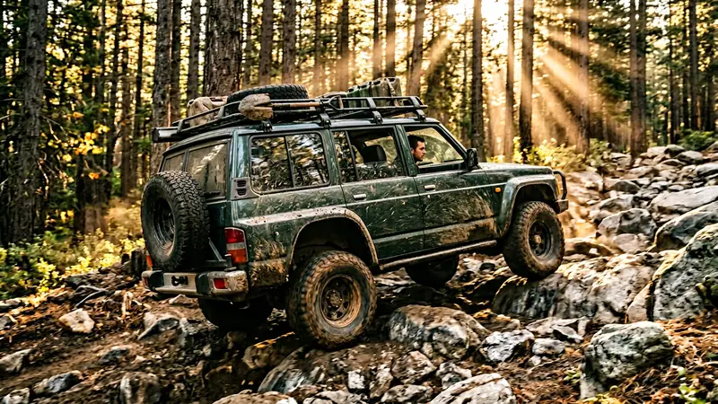 রাগড অফ-রোড SUV থিম — Nissan Xterra খবরের প্রতীকী ছবি