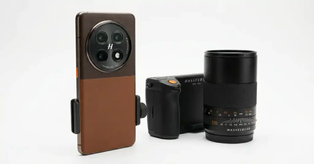 OPPO Find X9 Ultra Tundra Umber রঙে Hasselblad Earth Explorer Master Set অ্যাক্সেসরি কিট সহ