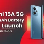 Redmi 15A 5G launched in India with 6300mAh battery