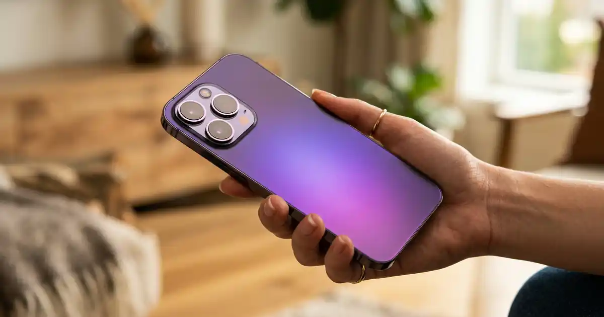 Vivo V70 FE Northern Lights Purple ডিজাইন