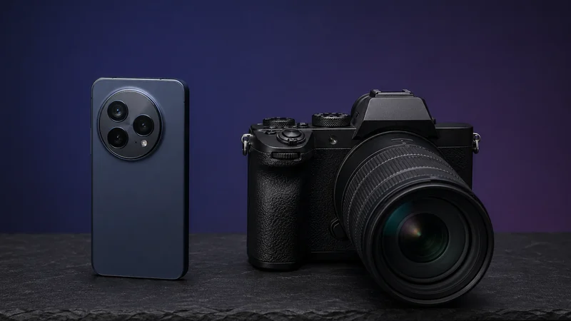 Vivo X500 কম্প্যাক্ট ফ্ল্যাগশিপ vs DSLR ক্যামেরা — পকেট-সাইজ পেরিস্কোপ জুম তুলনা