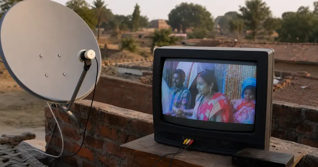 DD Free Dish market impact pay DTH India 53 million households Bengal