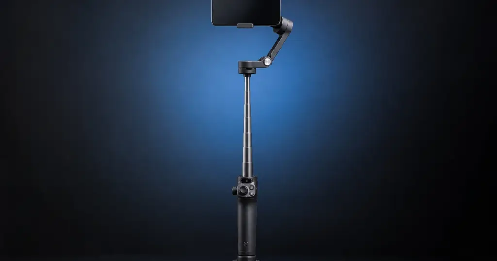 DJI Osmo Mobile 7P সবচেয়ে কম দামে — extension rod ও tripod সহ vlogger deal ২০২৬ — ফিচার্ড ইমেজ