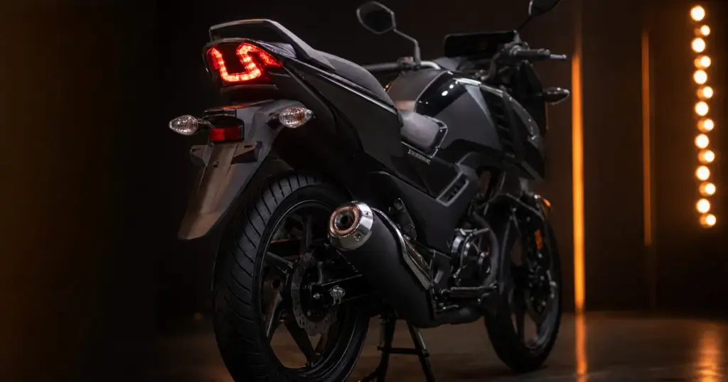 Honda SP 160 PGM-FI engine unique LED taillight office commute Bengal