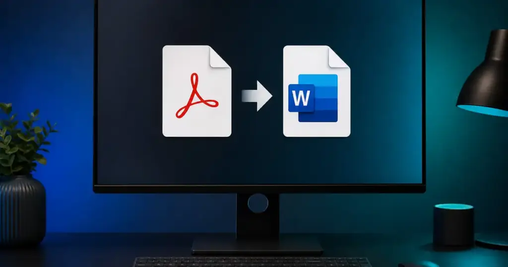 PDF কে Word-এ convert করার সহজ পদ্ধতি — ফ্রি