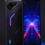 Lenovo Legion Y70 2026 gaming phone with 8000mAh battery, 2K 144Hz OLED display and 16GB RAM on desk