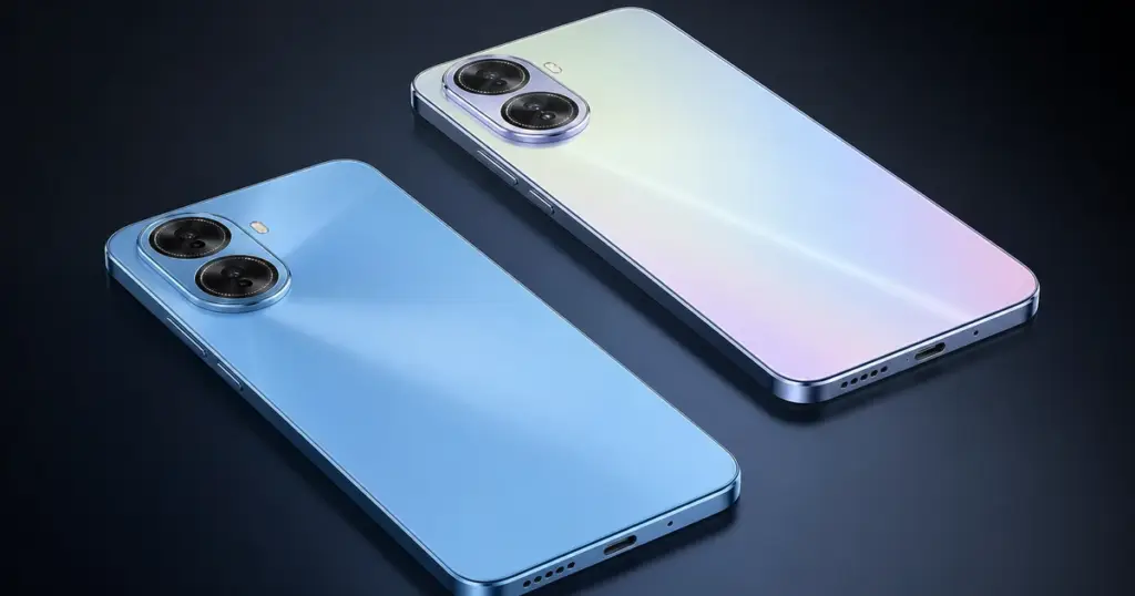 Huawei Nova 16 Pro Sky Blue dual ring camera design 2026