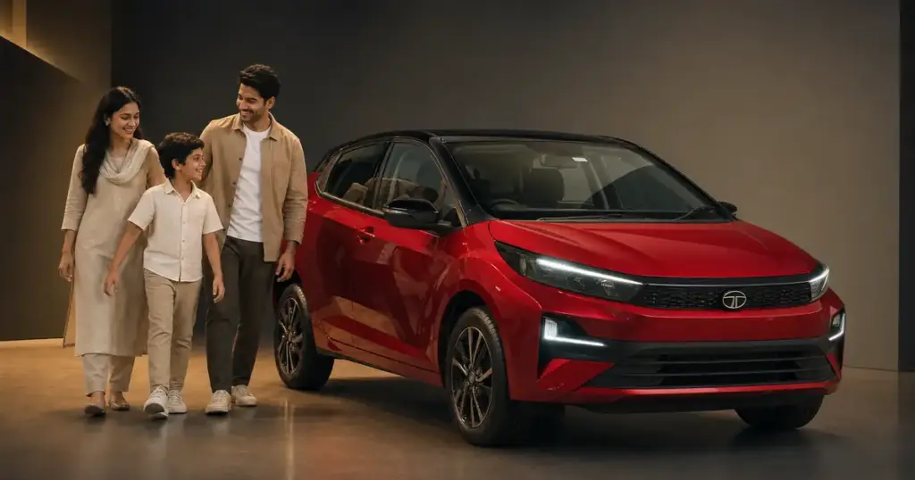 Tata Altroz hatchback small family modern car vs bike price offer Kolkata 2026
