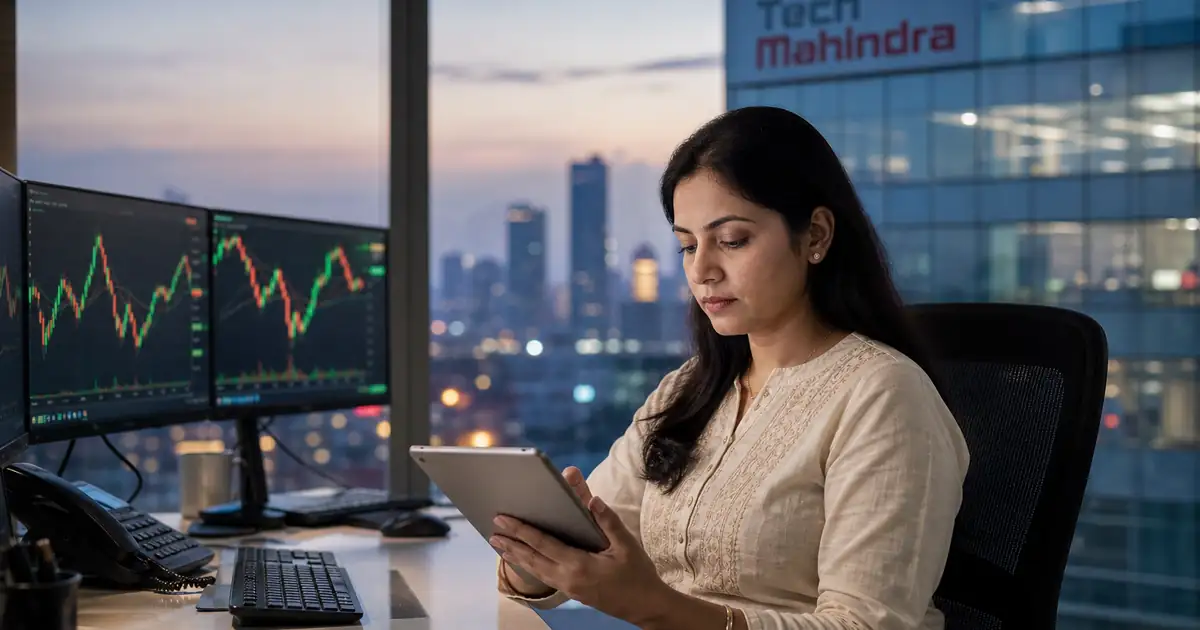 Tech Mahindra Share Price May 2026: IT sector headwind, TECHM analysis—কিনবেন? — ফিচার্ড ইমেজ