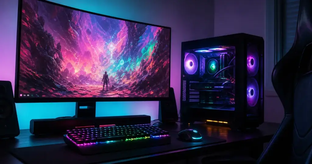 Epic Games Store সেল ও PC গেমিং সেটআপ থিম