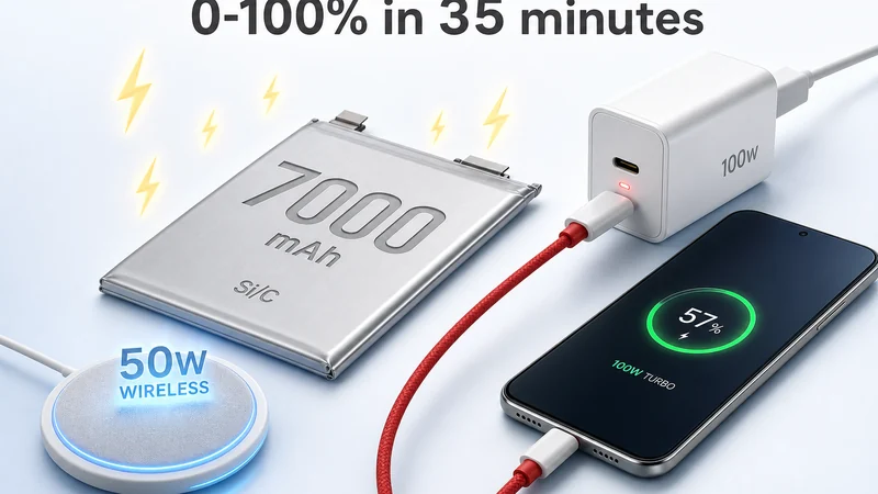 Xiaomi 17T Pro 7000mAh সিলিকন কার্বন ব্যাটারি, 100W ওয়্যার্ড এবং 50W ওয়্যারলেস চার্জিং সহ 0-100 শতাংশ মাত্র 35 মিনিটে