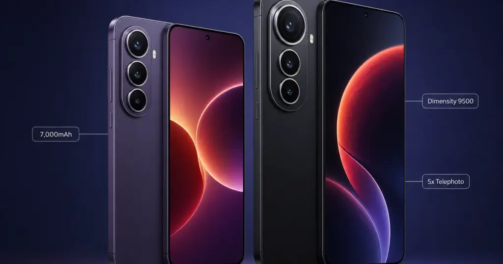 Xiaomi 17T এবং 17T Pro সিরিজ লঞ্চ লিক — purple ও black AMOLED ফোন, ৭,০০০mAh ব্যাটারি, Dimensity 9500 ও Leica ৫x telephoto ক্যামেরা সহ