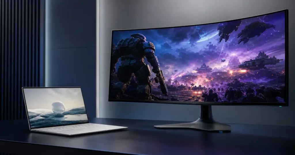 Dell XPS 13 2026 Alienware 39 inch 5K OLED monitor Computex Malaysia