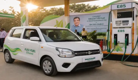 Maruti Wagon R Flex Fuel লঞ্চ: ভারতের প্রথম ফ্লেক্স-ফুয়েল প্যাসেঞ্জার গাড়ি — E85/E100, দাম ও গাইড ২০২৬