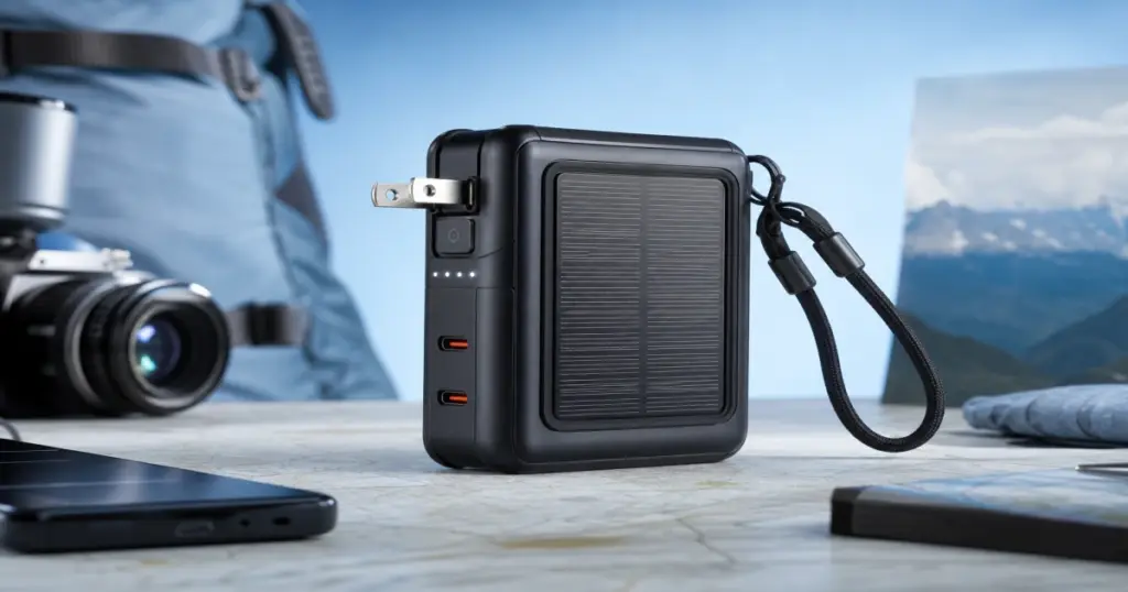 Solly 300W foldable power bank solar built-in charger Kickstarter