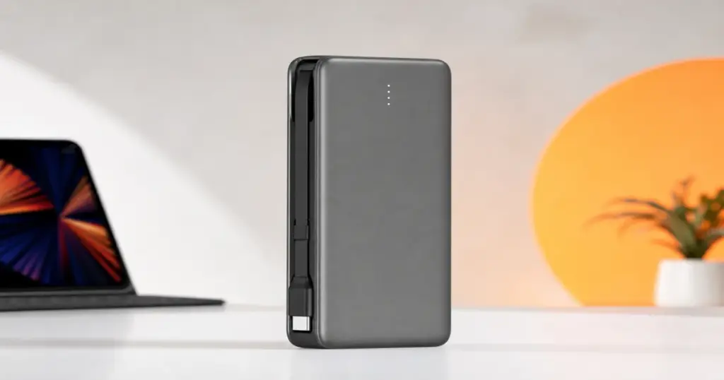 Xiaomi 20000mAh 22.5W Power Bank built-in USB-C cable 2026